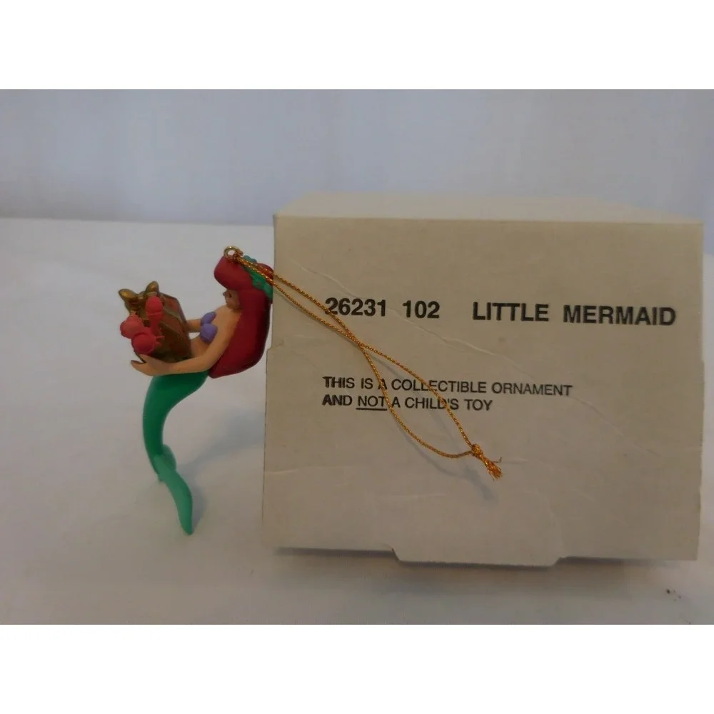 Grolier Disney Christmas Ornament Disney Little Mermaid IN BOX